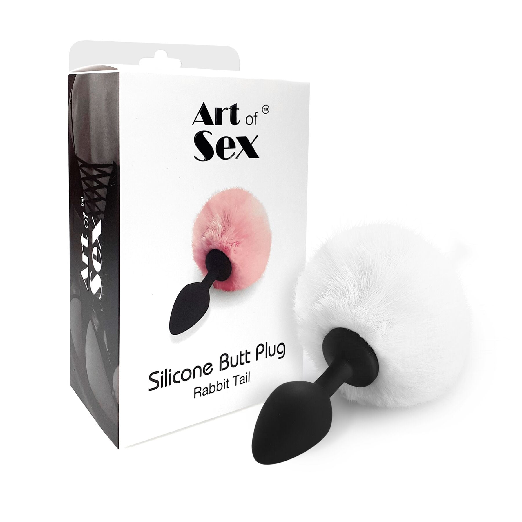 Thumb image for product index 15: Силиконовая анальная пробка Art of Sex - Silicone Bunny Tails Butt plug