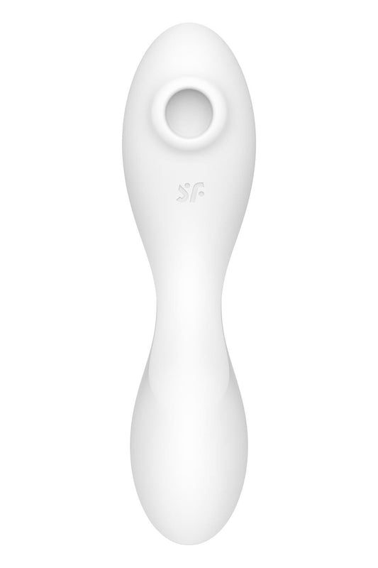 Вакуумний смарт-стимулятор із вібрацією Satisfyer Curvy Trinity 5, керування зі смартфона_