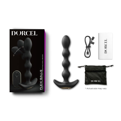 Main image for product index 6: Анальний вібратор-намисто Dorcel FLEXI BALLS