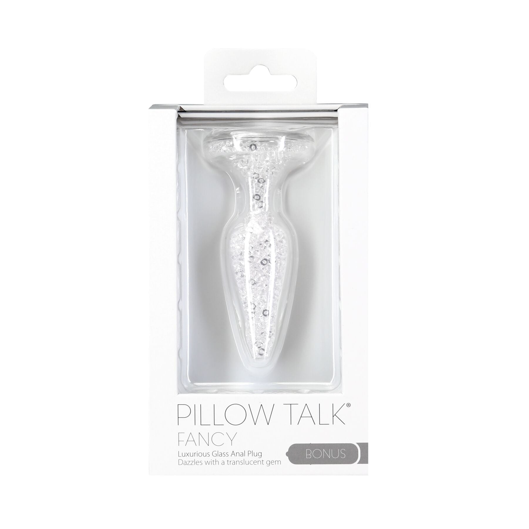 Thumb image for product index 5: Скляна анальна пробка Pillow Talk Fancy Luxurious Glass Anal Plug, віброкуля в подарунок