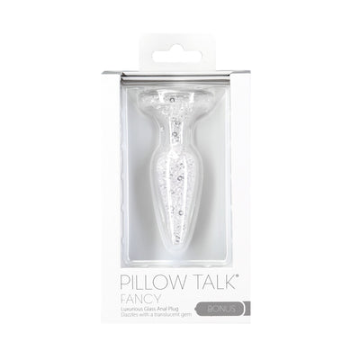 Main image for product index 5: Скляна анальна пробка Pillow Talk Fancy Luxurious Glass Anal Plug, віброкуля в подарунок