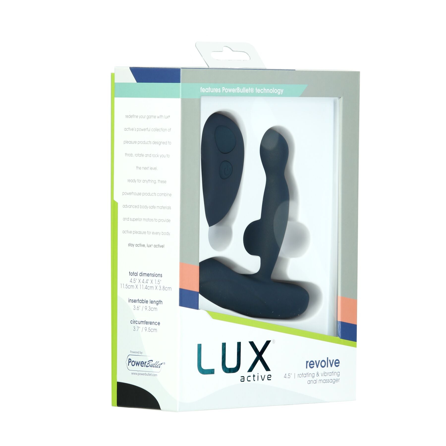 Thumb image for product index 8: Массажер простаты с ротацией Lux Active Revolve