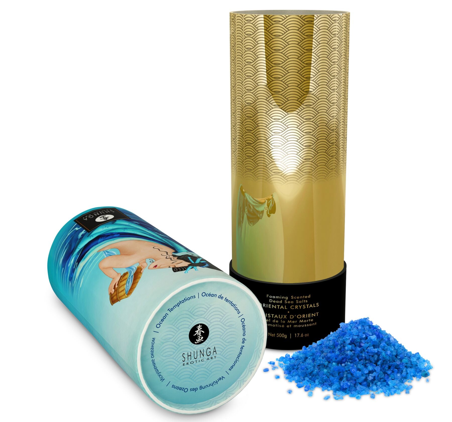 Thumb image for product index 4: Пінлива сіль для ванни Shunga Dead Sea salt Oriental Crystals — Ocean Temptations