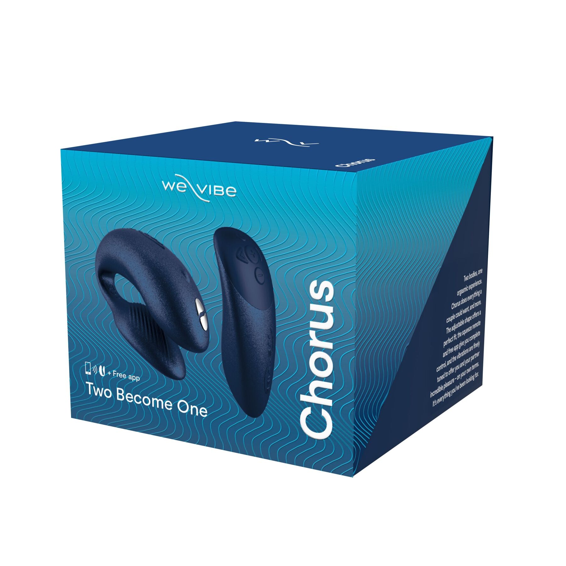 Thumb image for product index 44: Смарт-вібратор для пар We-Vibe Chorus, сенсорне керування вібраціями стисненням пульта