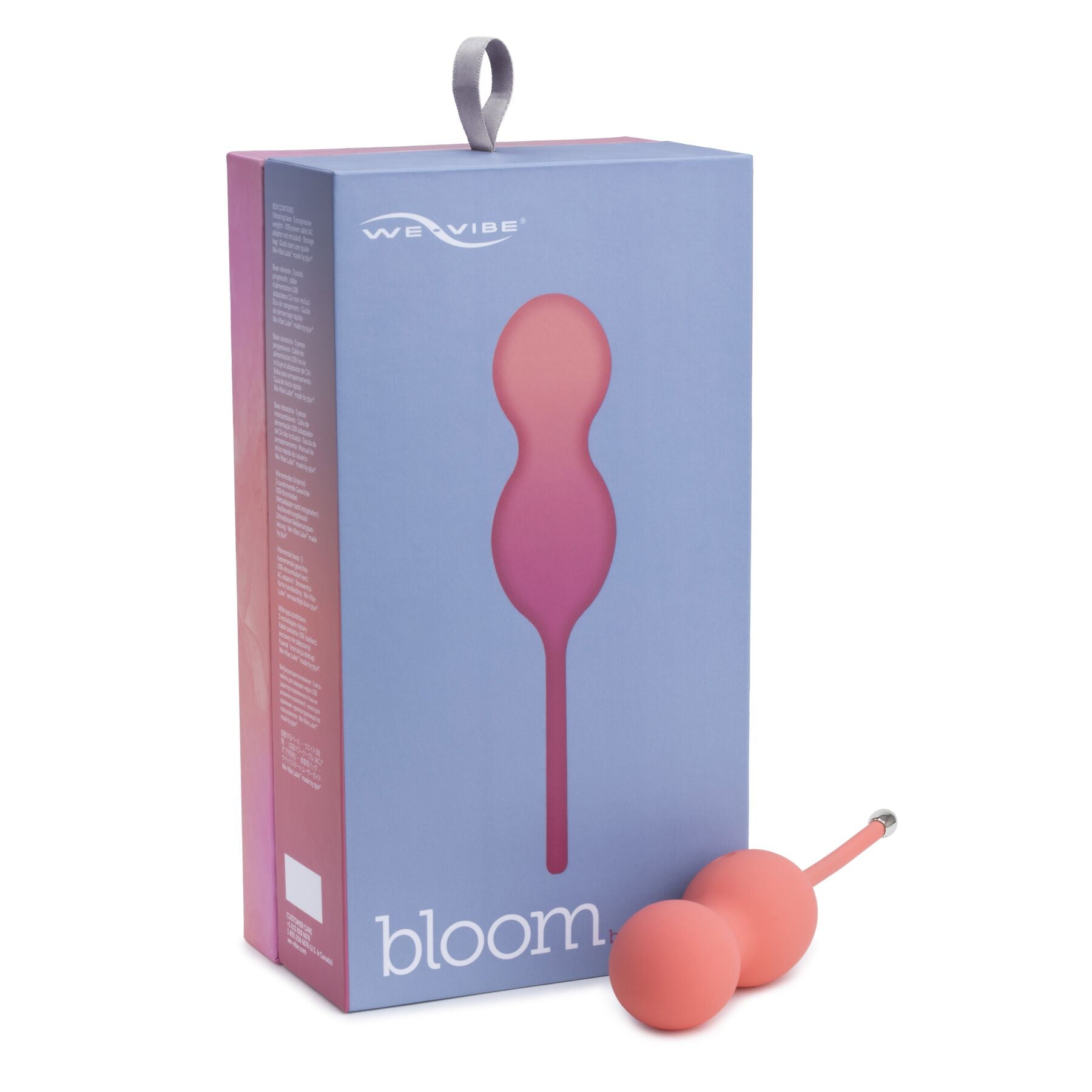 Thumb image for product index 10: Смарт вагинальные шарики с вибрацией We-Vibe Bloom, диаметр 3,3 см, масса 45, 65, 80 г