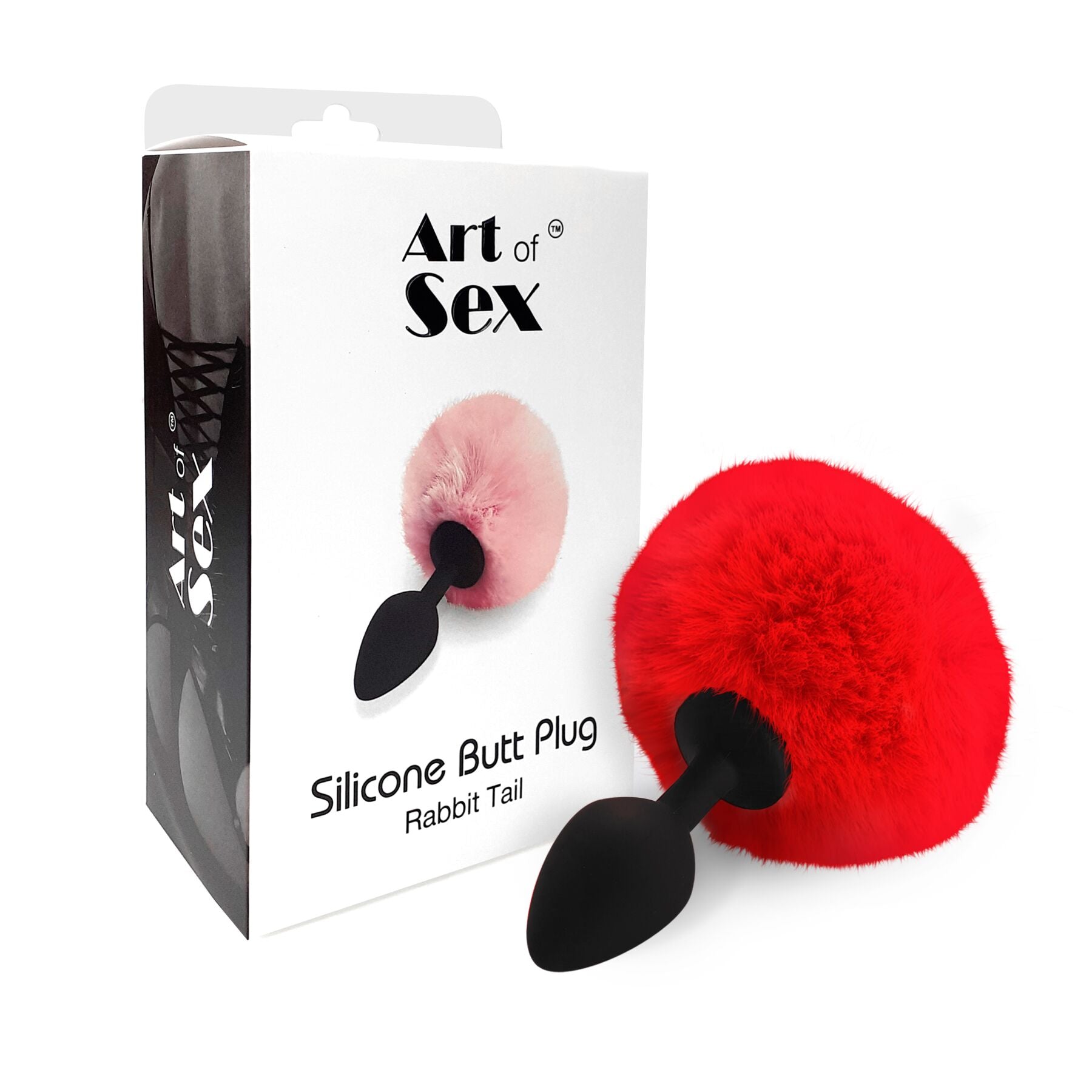 Thumb image for product index 11: Силиконовая анальная пробка Art of Sex - Silicone Bunny Tails Butt plug