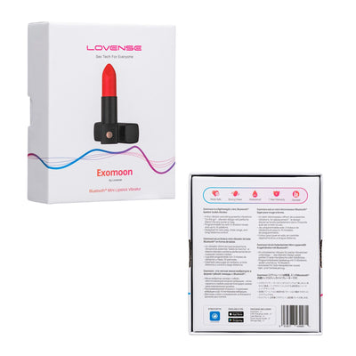 Вибратор-помада Lovense Exomoon, работает через приложение - фото 10
