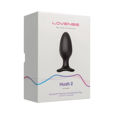 Анальна смарт-вібропробка Lovense Hush 2 - фото 40