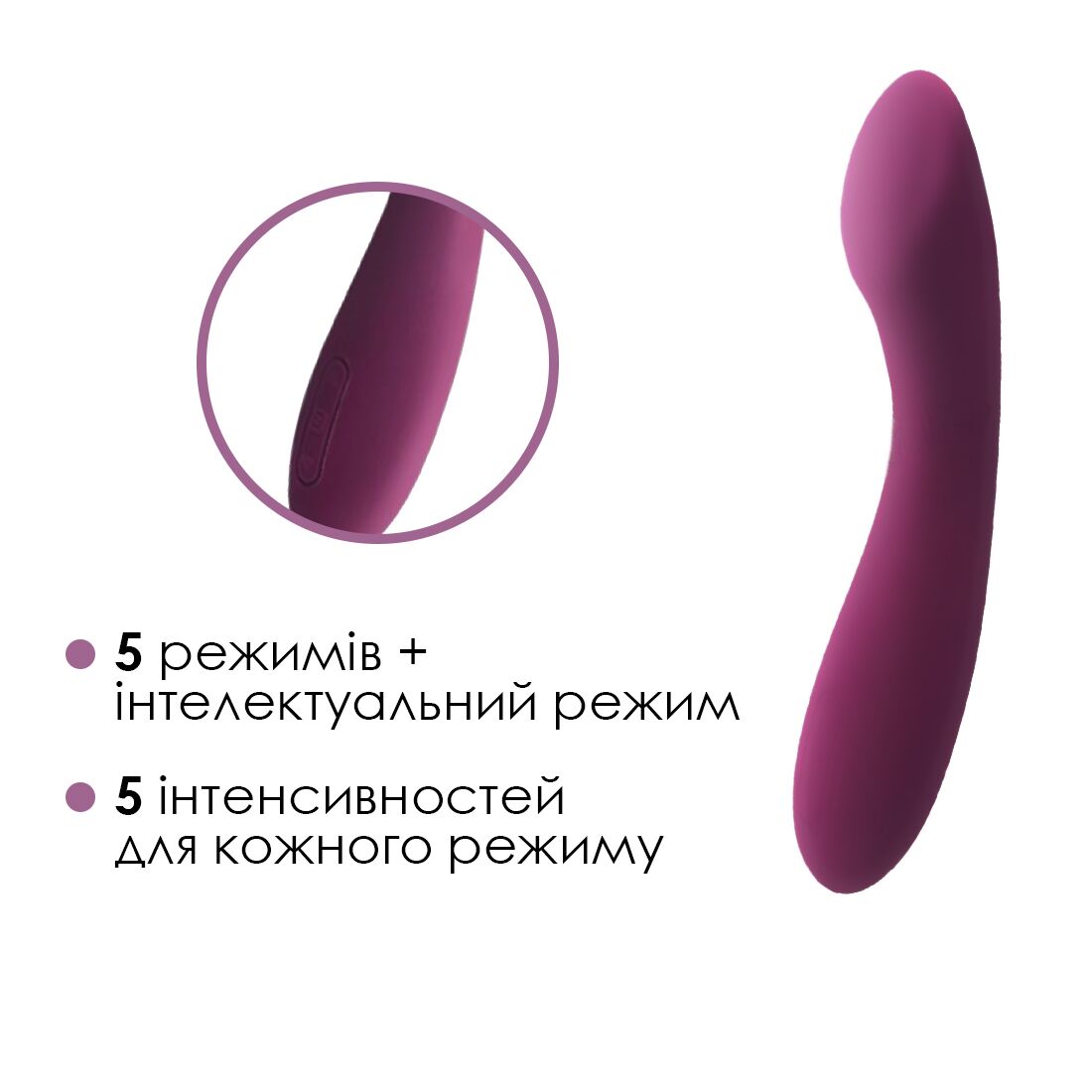 Thumb image for product index 10: Вібратор для точки G з інтелектуальним режимом Svakom Amy 2