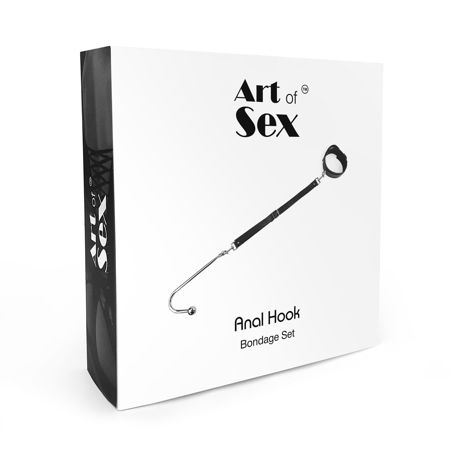 Thumb image for product index 4: Анальний гак 1 із нашийником з натуральної шкіри Art of Sex - Anal hook