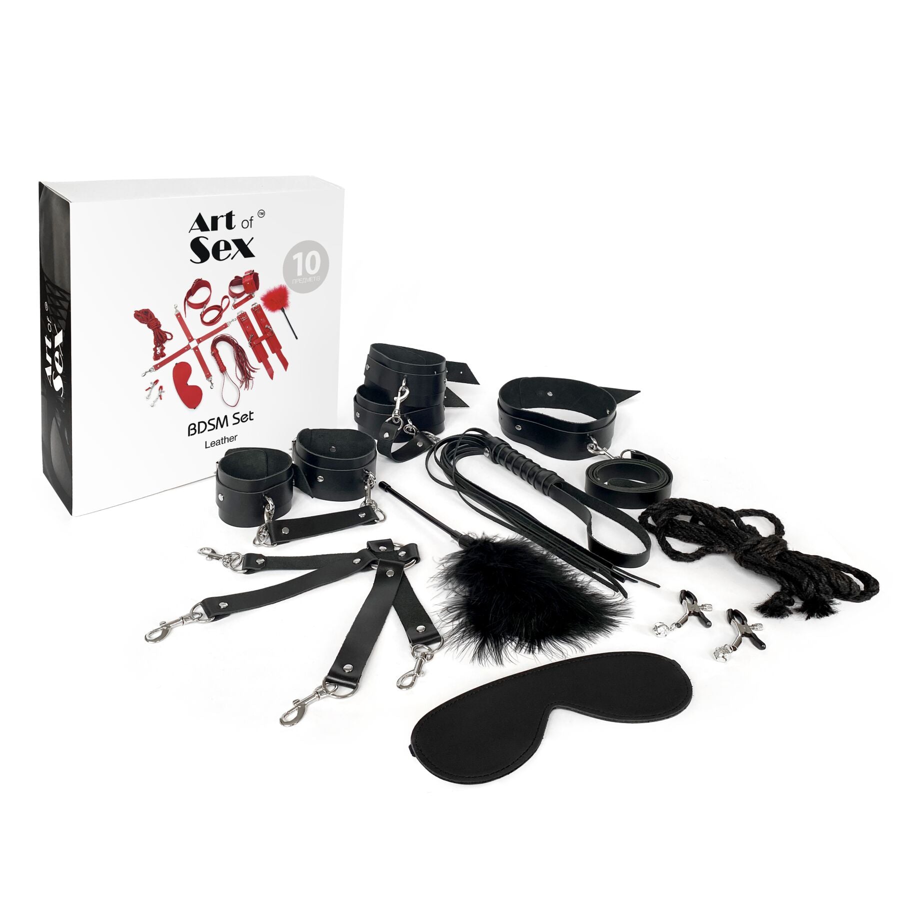 Thumb image for product index 3: Набор BDSM Art of Sex – Set Leather, 10 предметов