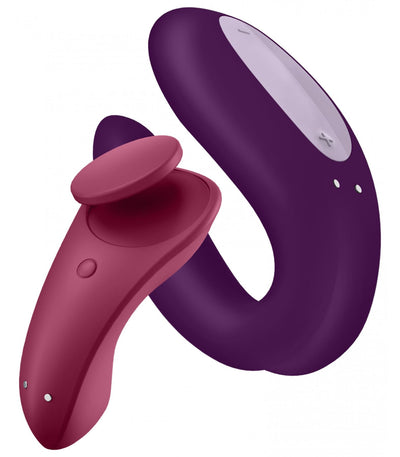 Main image for product index 3: Набір Satisfyer Partner Box 1 (вібратор для пар Double Joy + вібратор у трусики Sexy Secret) (м'ята упаковка!!!)