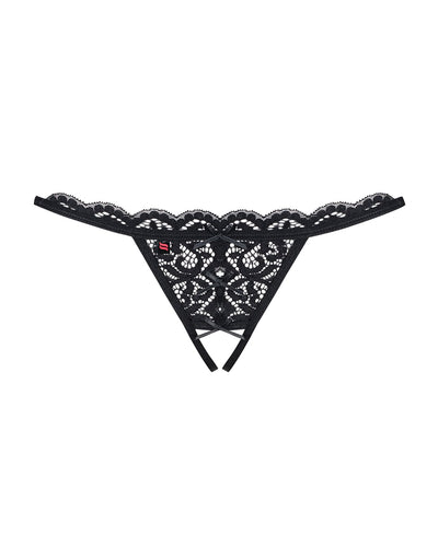 Main image for product index 5: Кружевные танга Obsessive 831-THC-1 crotchless thong 