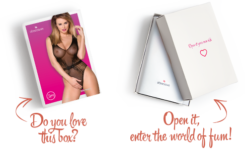 Thumb image for product index 7: Сітчастий бодістокінг з доступом Obsessive B115 teddy