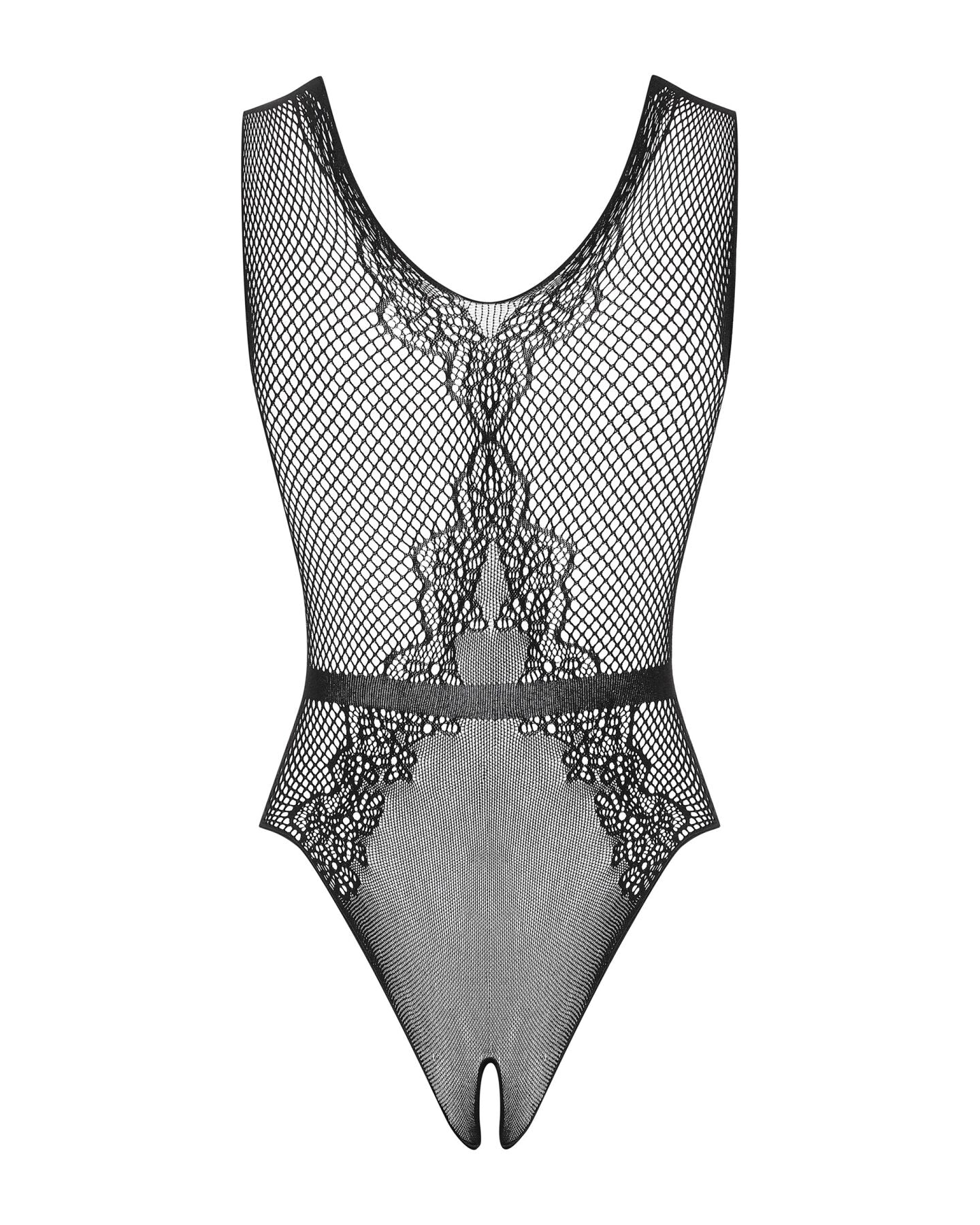 Thumb image for product index 6: Сітчастий бодістокінг з доступом Obsessive B115 teddy