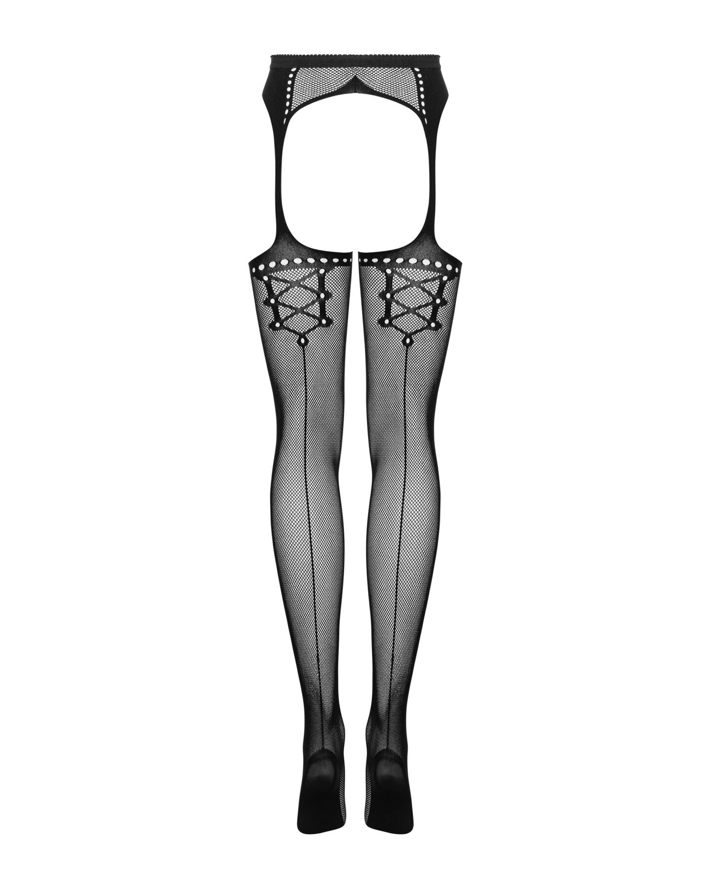 Thumb image for product index 6: Сетчатые чулки-стокинги Obsessive Garter stockings S314 