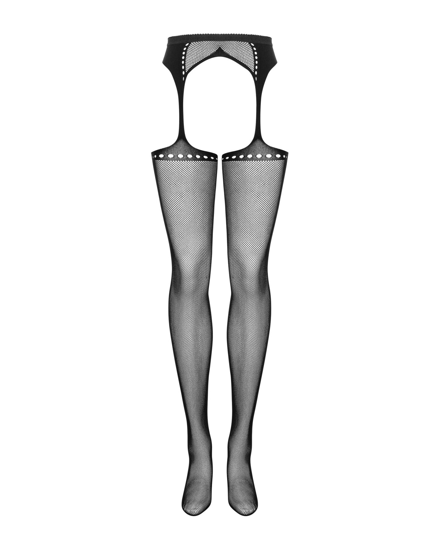 Thumb image for product index 5: Сетчатые чулки-стокинги Obsessive Garter stockings S314 