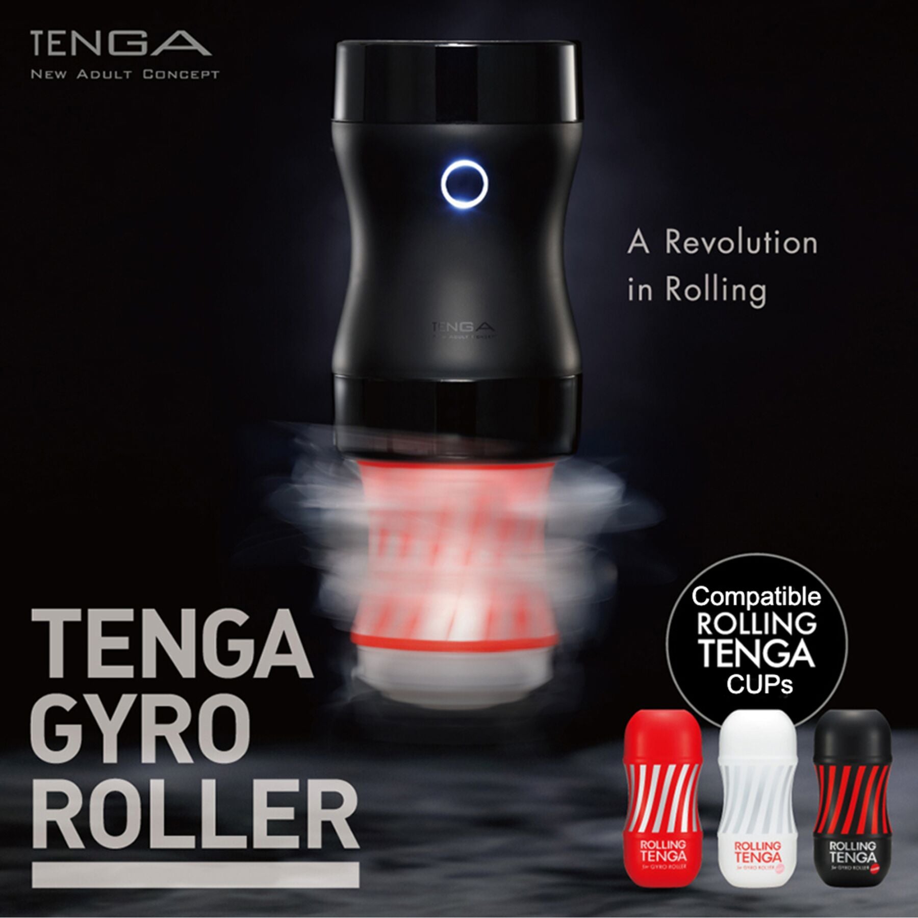 Thumb image for product index 3: Мастурбатор Tenga Rolling Tenga Gyro Roller Cup Gentle