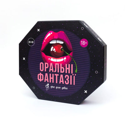 Main image for product index 1: Еротична гра «Оральні фантазії» (UA)