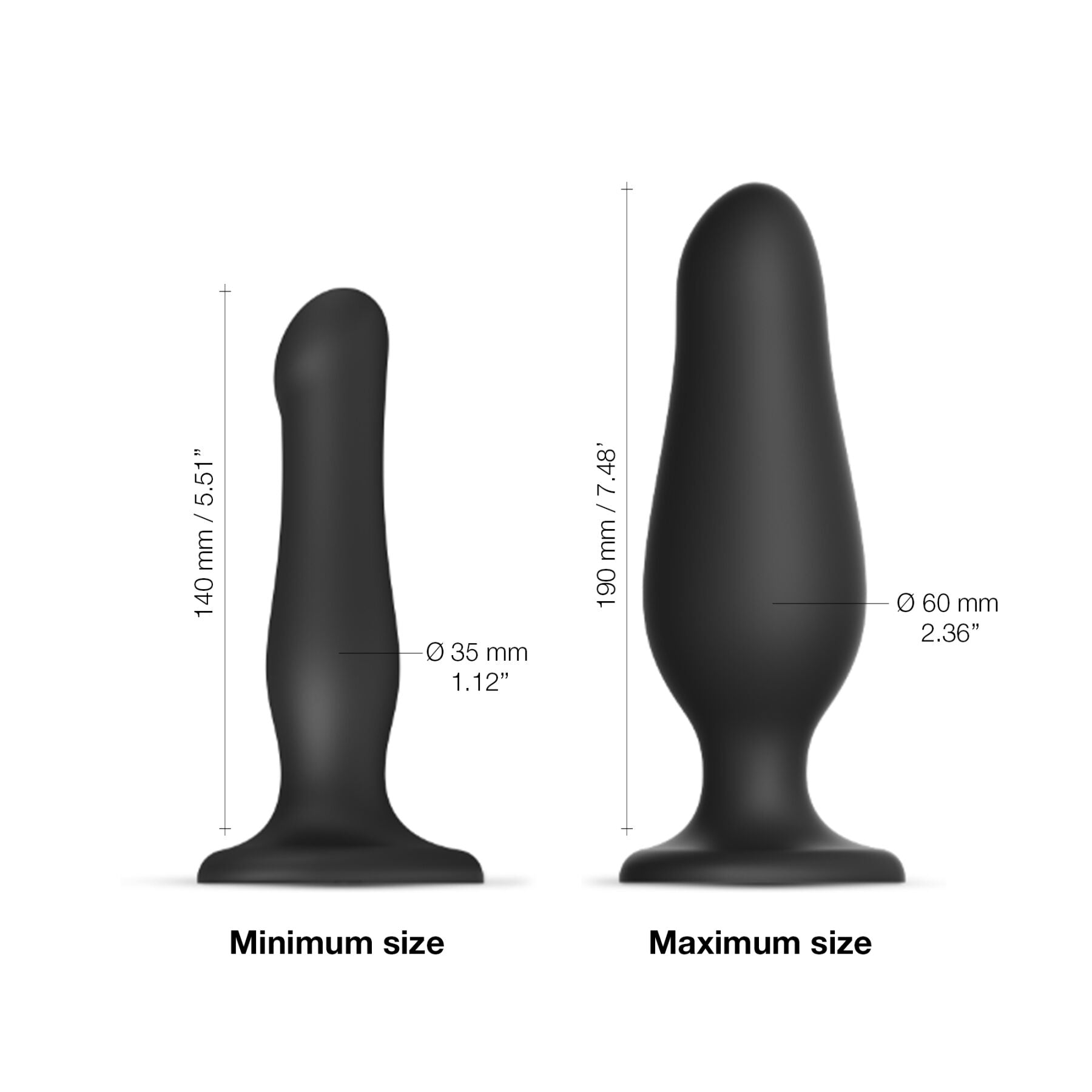 Thumb image for product index 6: Надувний фалоімітатор Strap-On-Me INFLATABLE DILDO PLUG