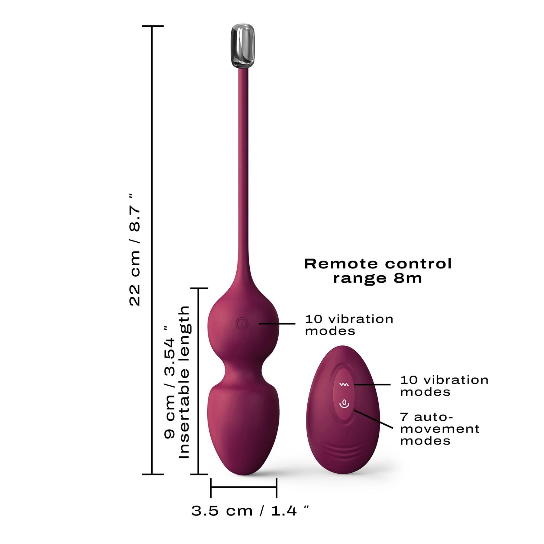 Thumb image for product index 12: Вагинальные шарики Dorcel LOVE BALLS 