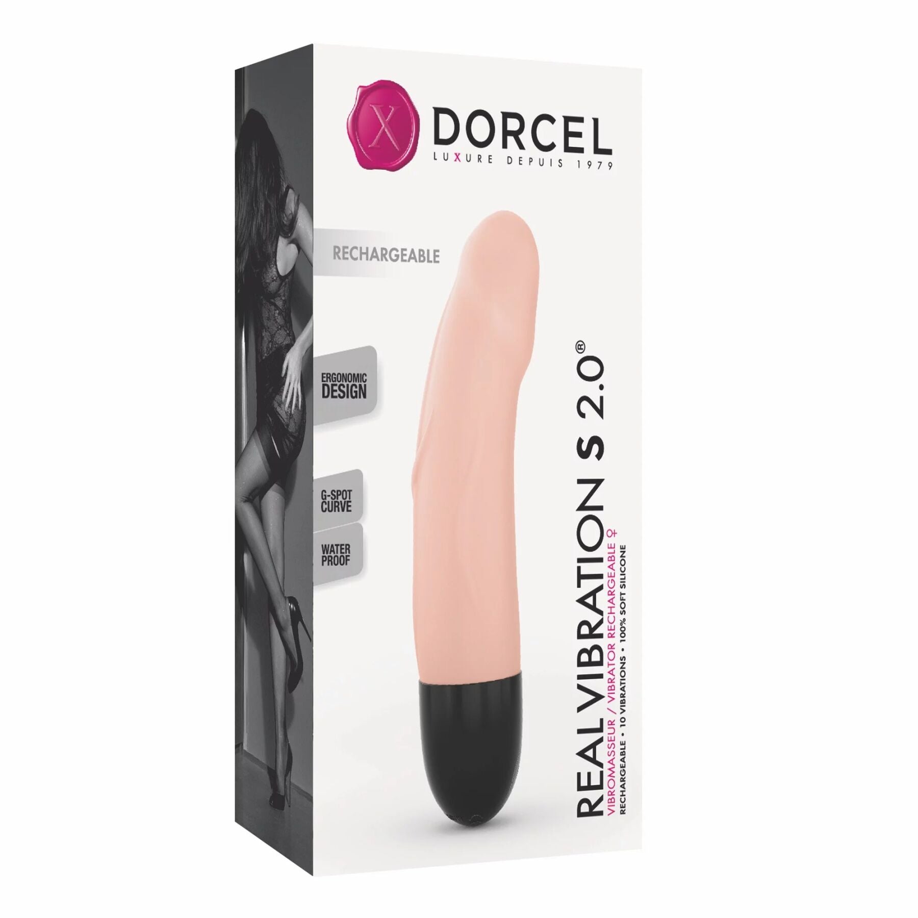 Thumb image for product index 6: Вибратор Dorcel Real Vibration Gold 2.0, для точки G