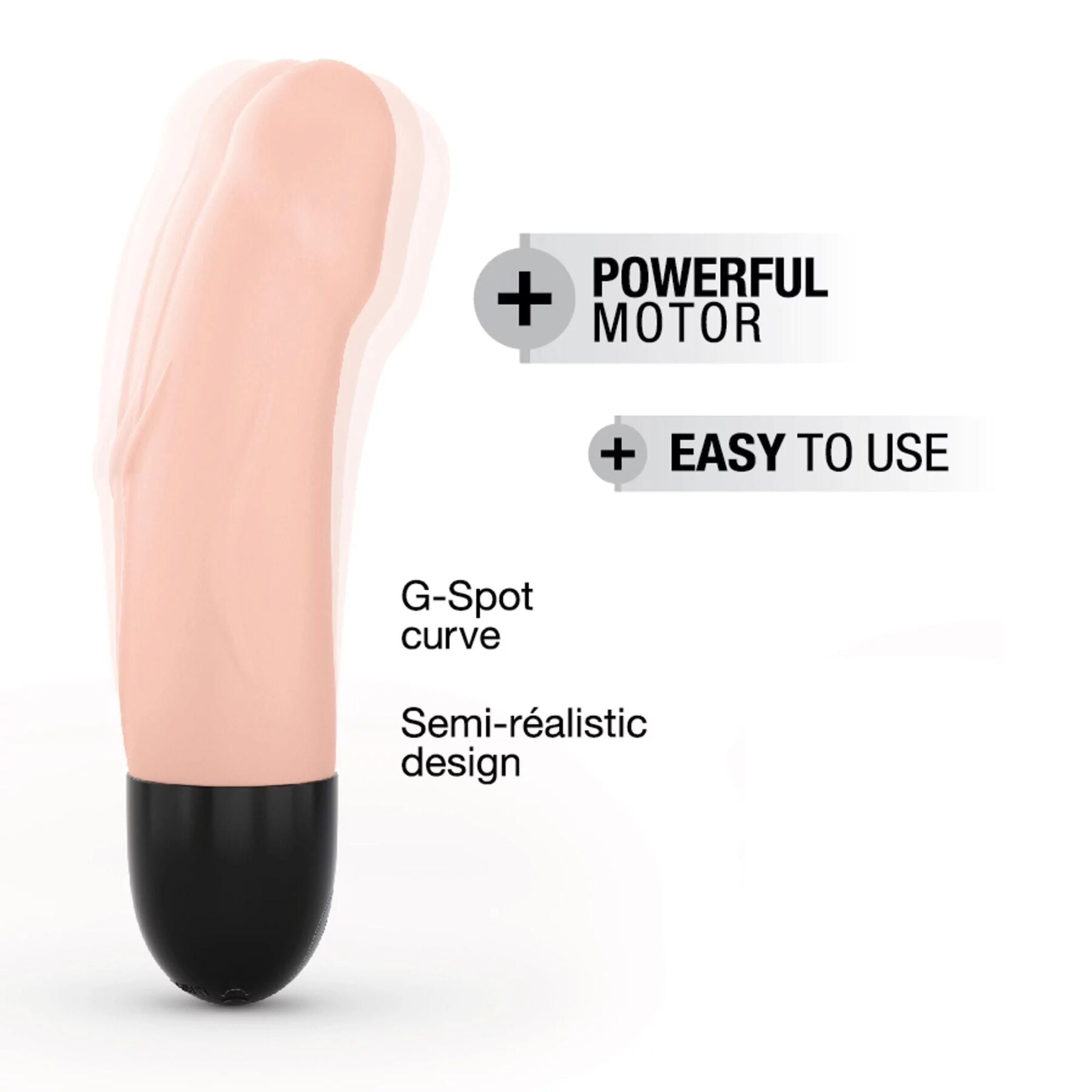 Thumb image for product index 2: Вибратор Dorcel Real Vibration Gold 2.0, для точки G