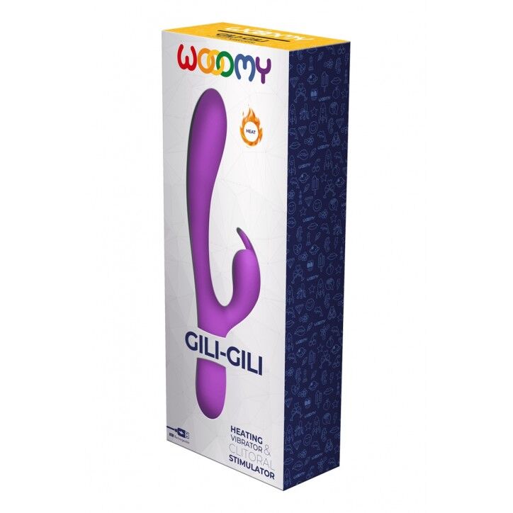 Thumb image for product index 4: Вібратор-кролик Wooomy Gili-Gili Vibrator with Heat