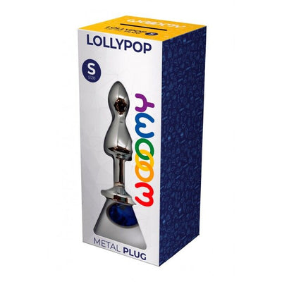 Main image for product index 3: Металева анальна пробка Wooomy Lollypop Double Ball Metal Plug