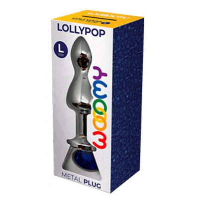 Main image for product index 27: Металева анальна пробка Wooomy Lollypop Double Ball Metal Plug