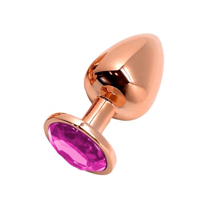 Thumb image for product index 17: Металева анальна пробка Wooomy Tralalo Rose Gold Metal Plug