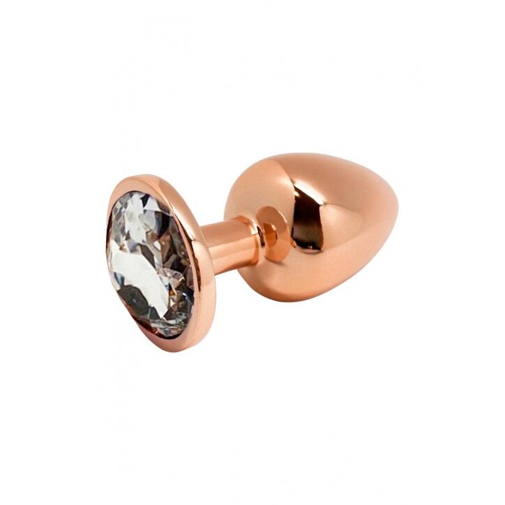 Thumb image for product index 21: Металева анальна пробка Wooomy Tralalo Rose Gold Metal Plug