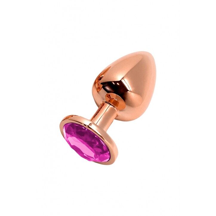 Thumb image for product index 5: Металева анальна пробка Wooomy Tralalo Rose Gold Metal Plug