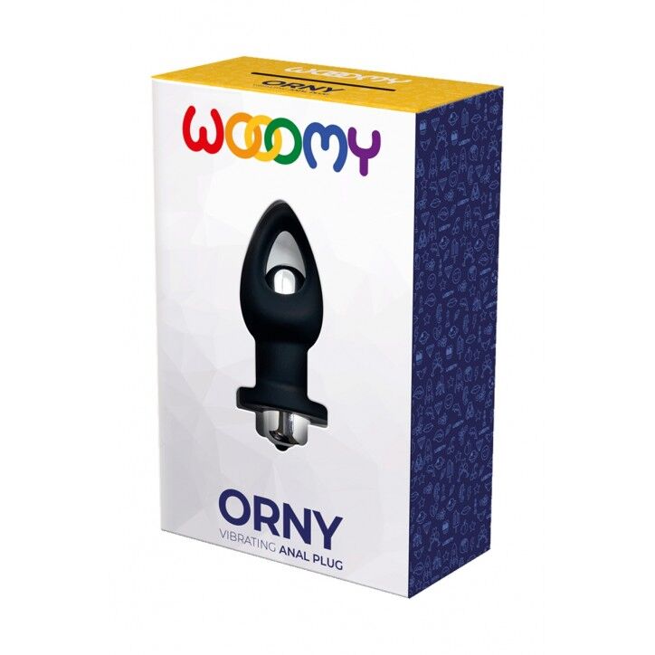 Thumb image for product index 3: Анальна пробка Wooomy Orny зі знімною віброкулею