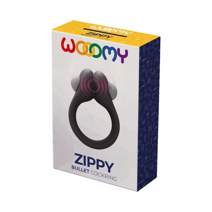 Thumb image for product index 4: Эрекционное виброкольцо Wooomy Zippy