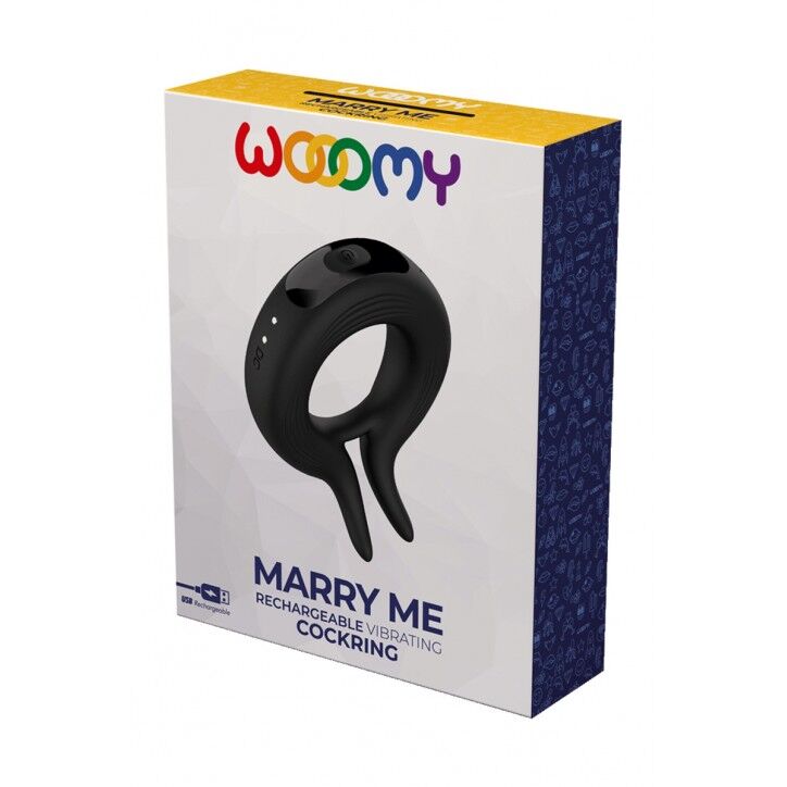 Thumb image for product index 4: Эрекционное виброкольцо Wooomy Marry Me