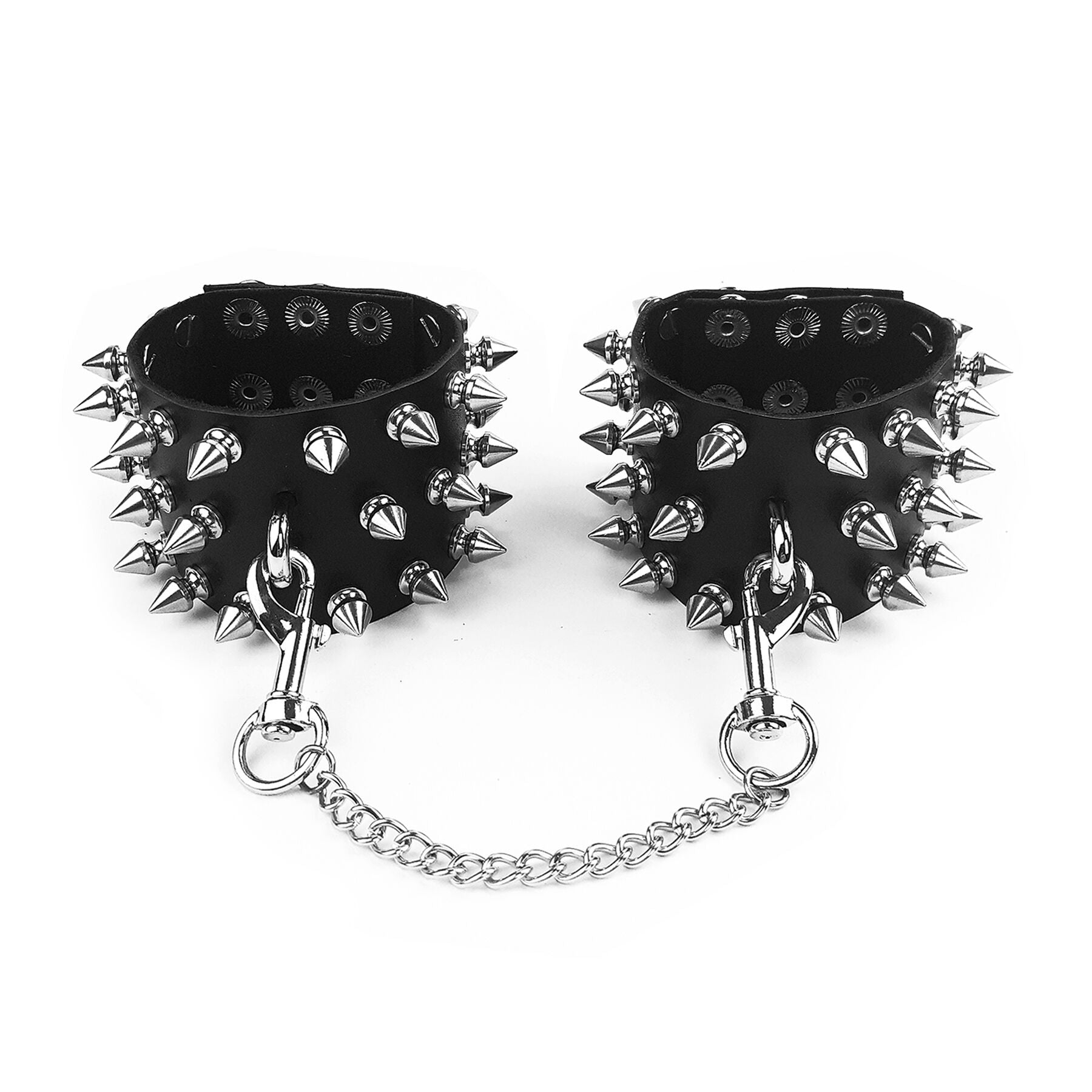 Thumb image for product index 3: Наручники с шипами Art of Sex - Rose Spiked Leather Handcuffs