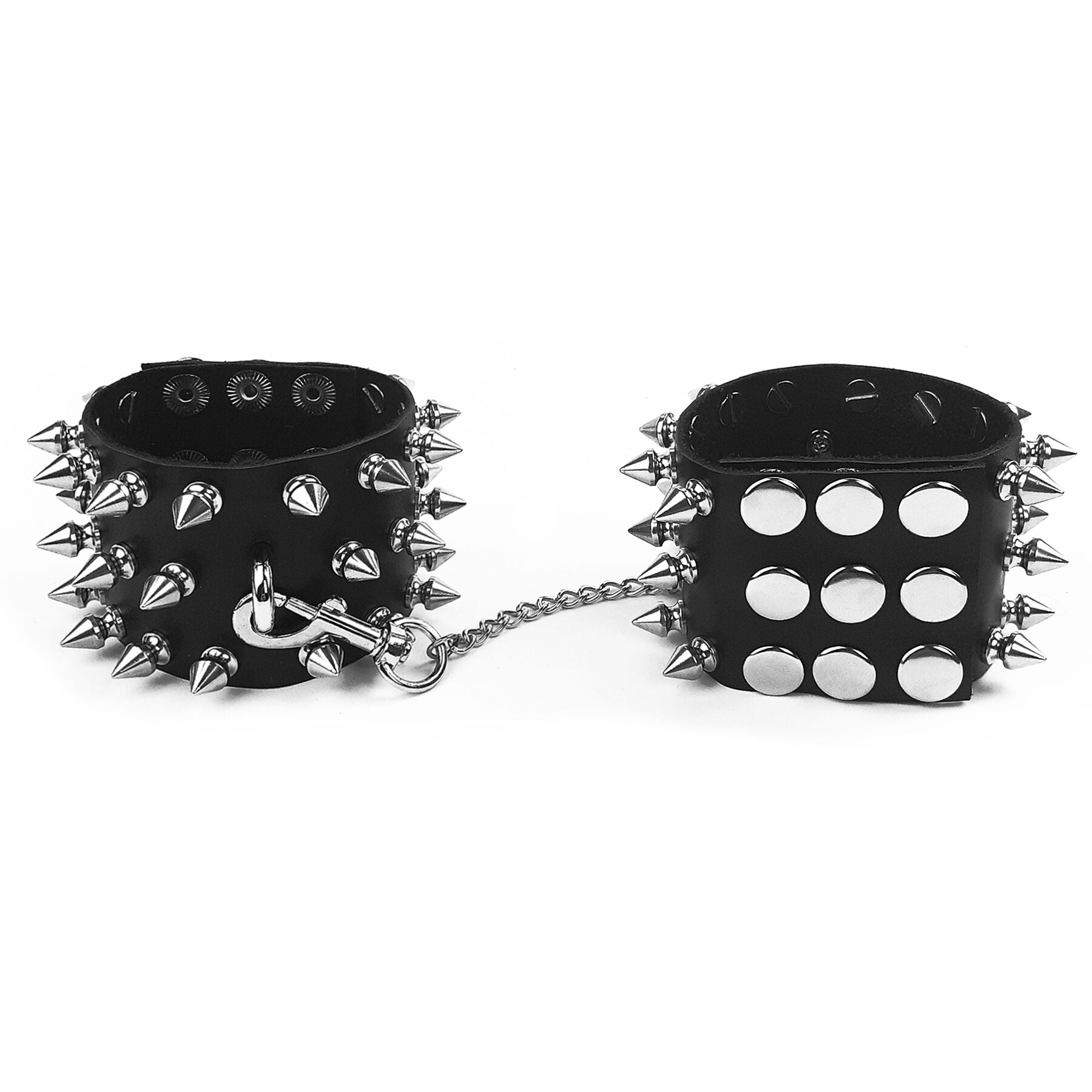 Thumb image for product index 2: Наручники с шипами Art of Sex - Rose Spiked Leather Handcuffs