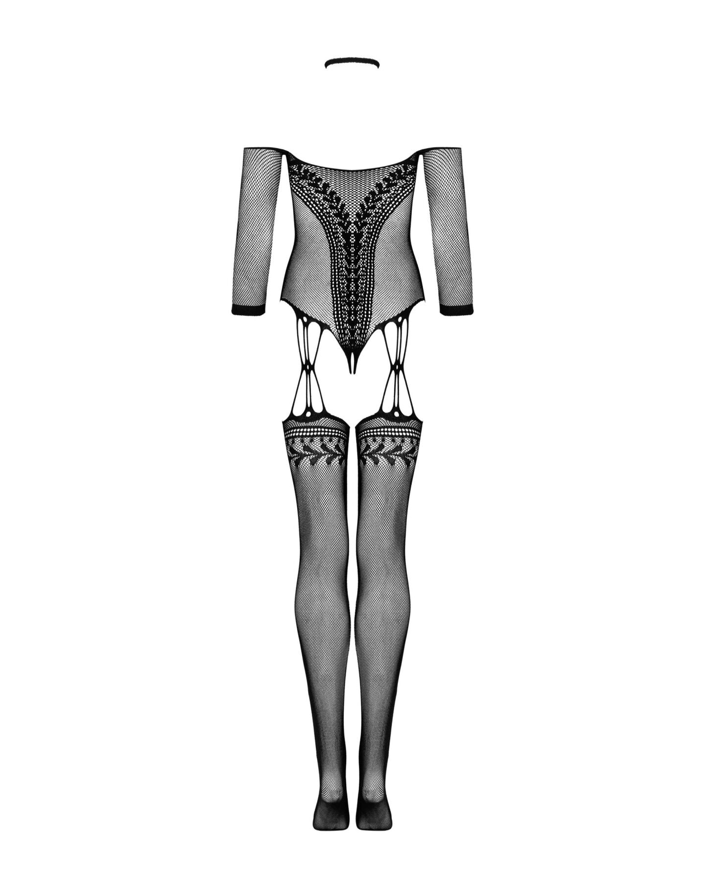 Thumb image for product index 4: Нейлоновий бодістокінг Obsessive Bodystocking G333