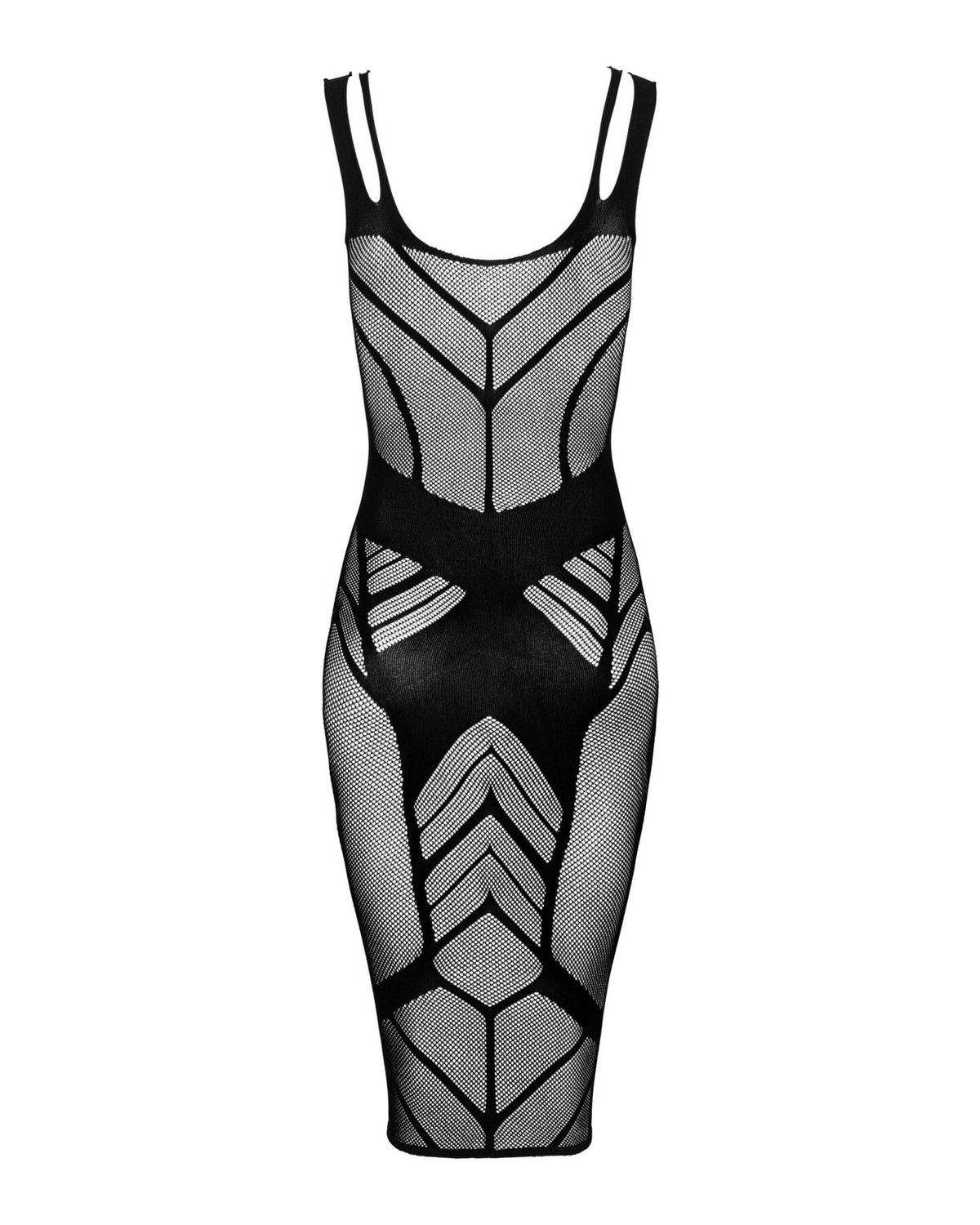 Напівпрозора сукня міді Obsessive D609 dress - превʼю 4