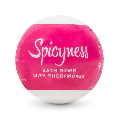 Main image for product index 1: Бомбочка для ванны с феромонами Obsessive Bath bomb with pheromones Spicy 