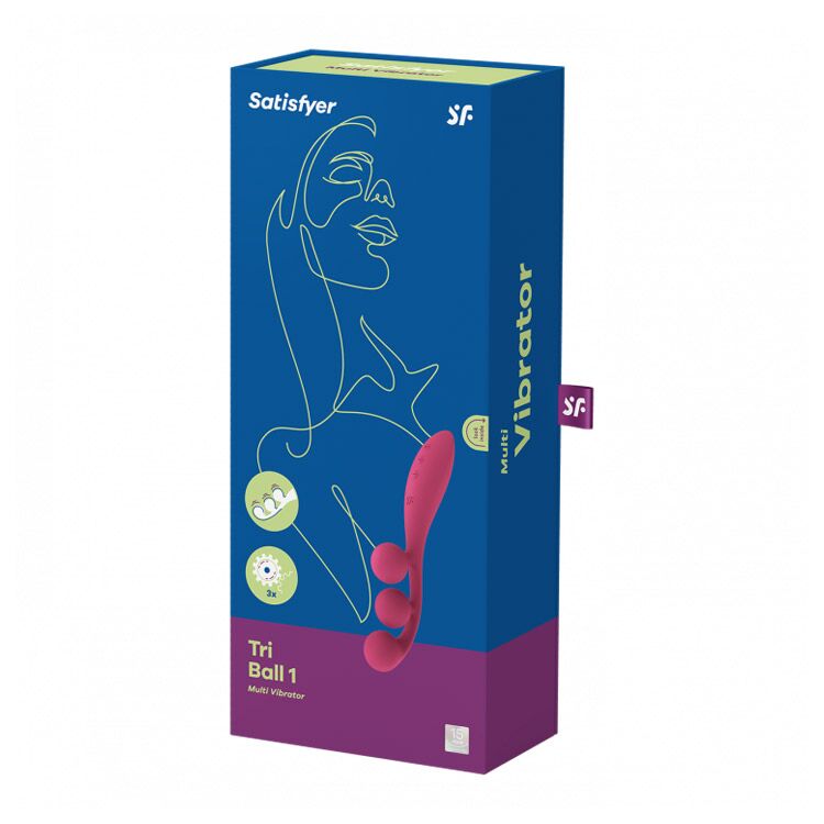 Thumb image for product index 6: Універсальний вібратор Satisfyer Tri Ball 1