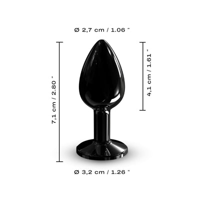 Main image for product index 5: Металева анальна пробка з кристалом Dorcel Diamond Plug