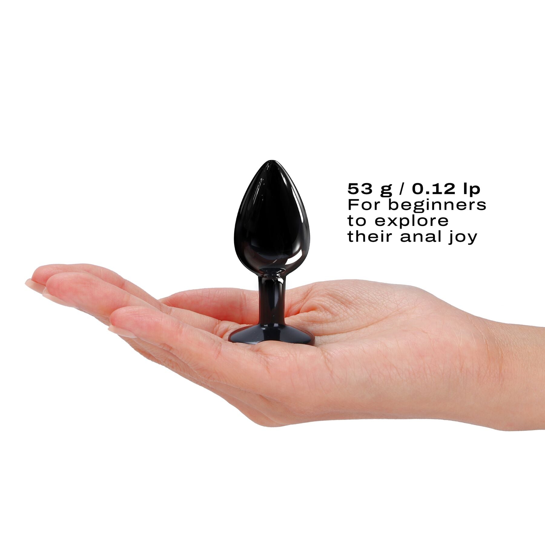 Thumb image for product index 4: Металева анальна пробка з кристалом Dorcel Diamond Plug