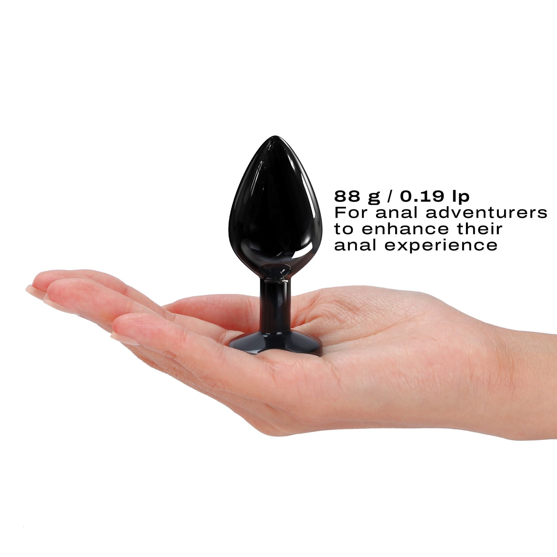 Thumb image for product index 11: Металева анальна пробка з кристалом Dorcel Diamond Plug