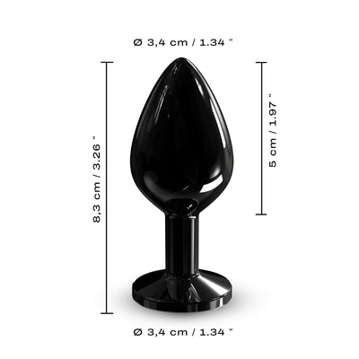 Main image for product index 13: Металева анальна пробка з кристалом Dorcel Diamond Plug