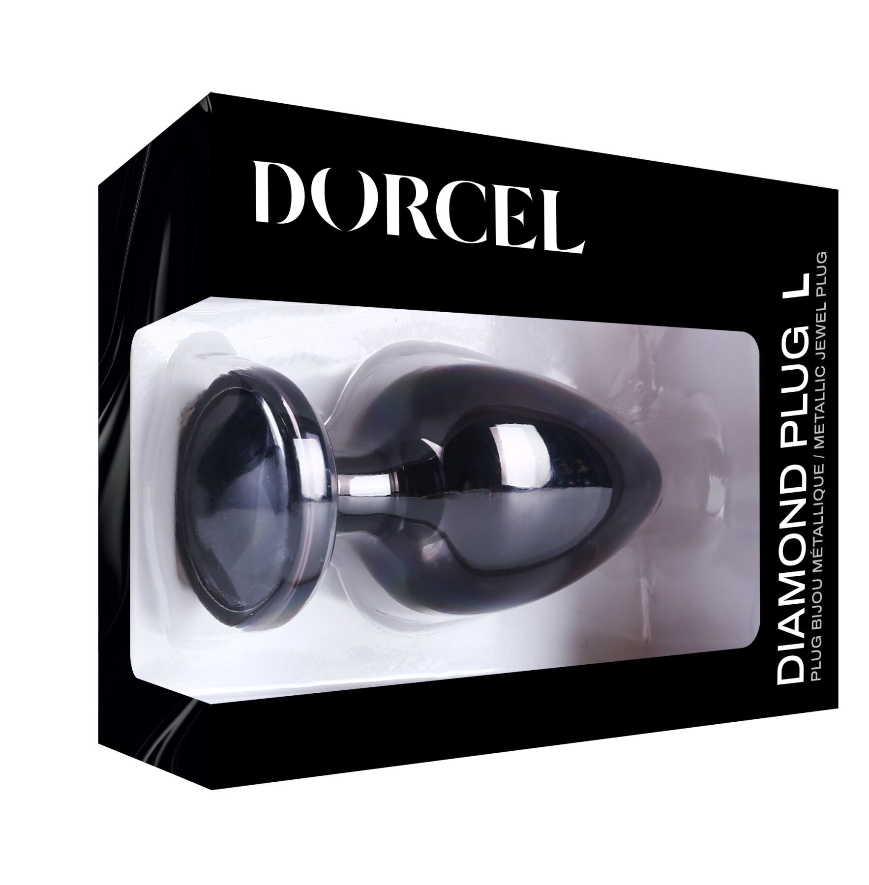 Thumb image for product index 23: Металева анальна пробка з кристалом Dorcel Diamond Plug