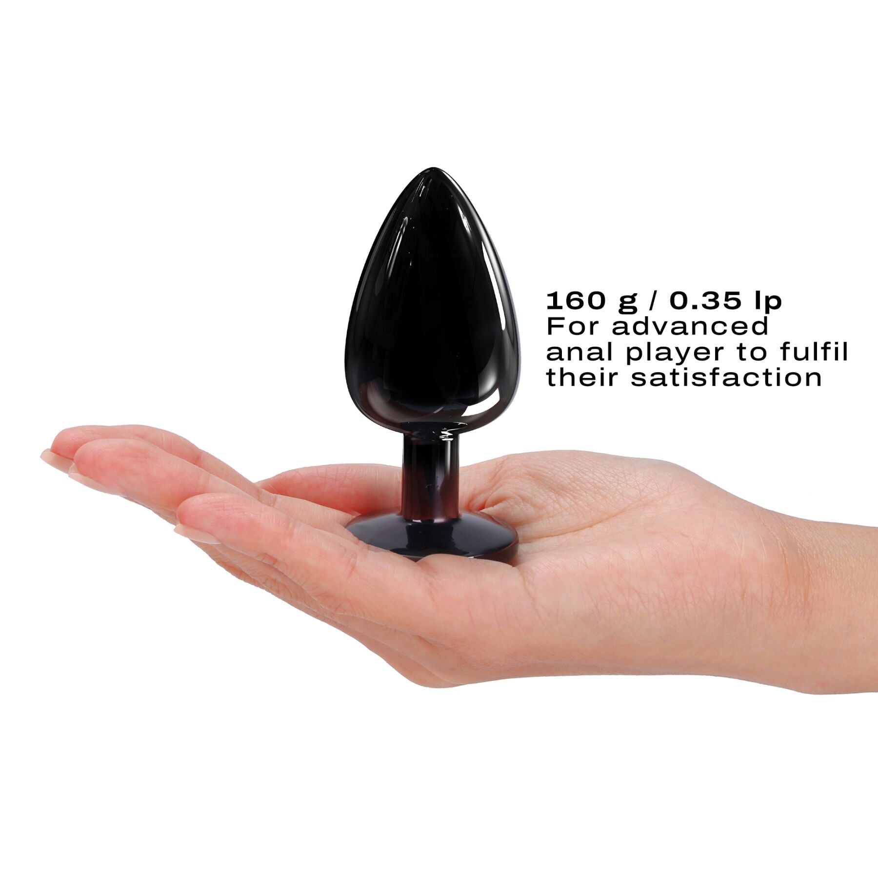 Thumb image for product index 19: Металева анальна пробка з кристалом Dorcel Diamond Plug