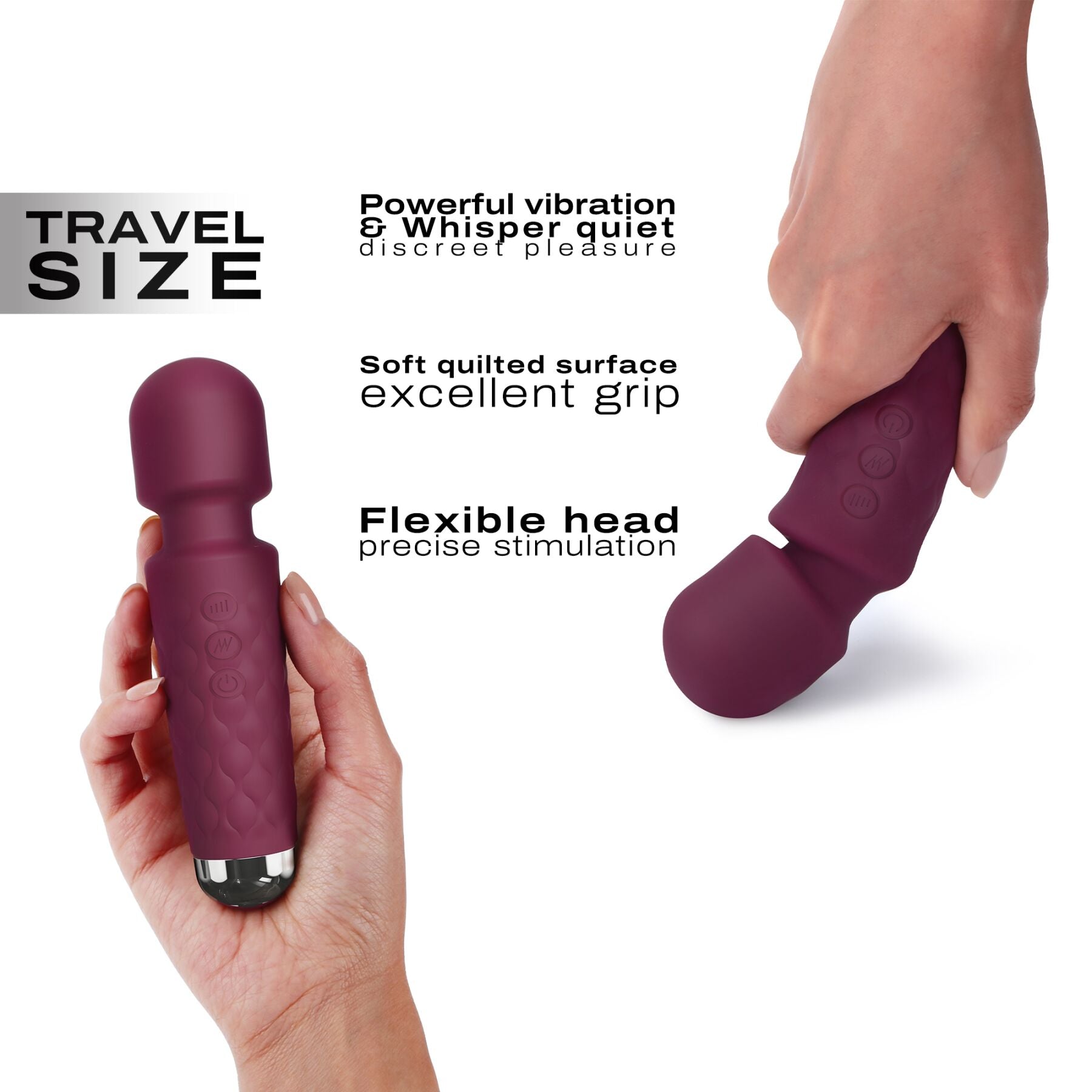 Thumb image for product index 3: Мінівібромасажер Dorcel Wand Mini Wanderful