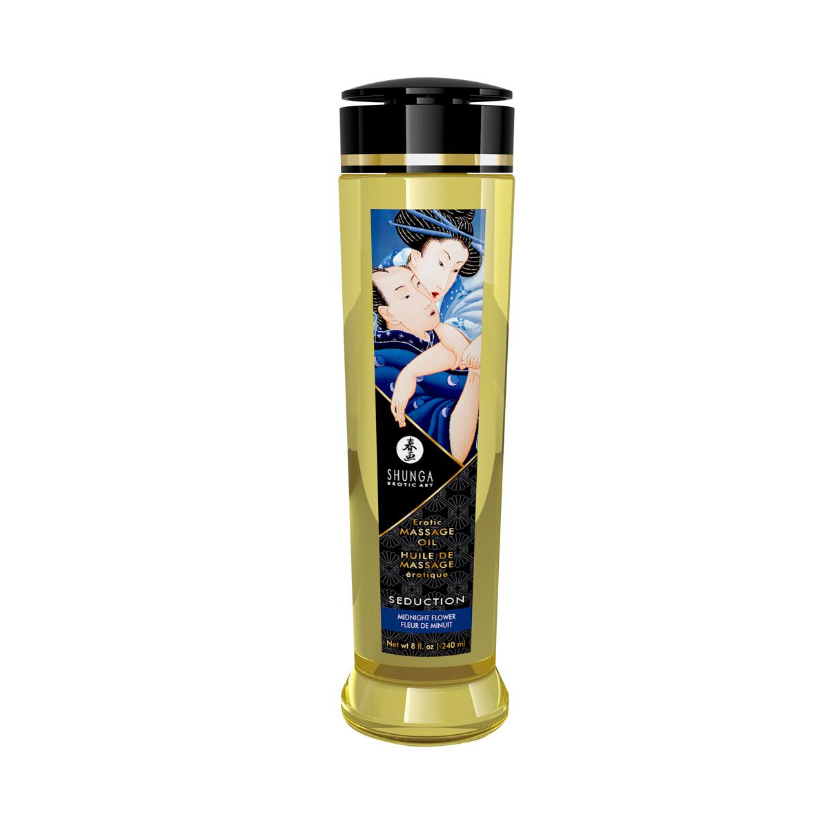 Thumb image for product index 2: Масажна олія Shunga Seduction – Midnight Flower